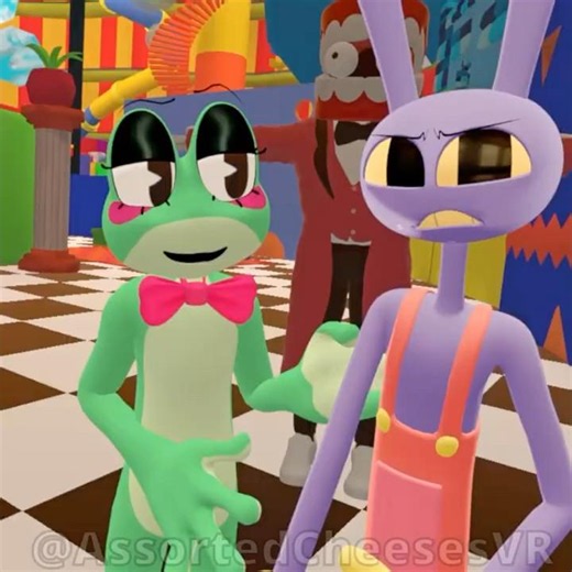 Ribbit Wants Jax?!🎪💢 - VRChat Funny Moments (The Amazing Digital Circus)