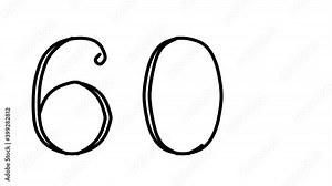 60s Animated Handwriting Text in Serif Fonts and Weights