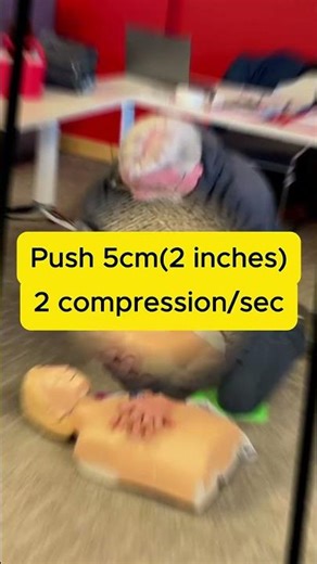 CPR/1 Person training #cpr #cprtraining #firstaid