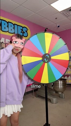 Random Color Wheel Slime Challenge