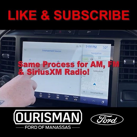 Radio Presets & Apple CarPlay / Android Auto | Ford How-To #shorts