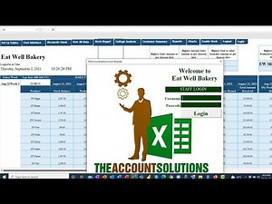 Bakery Excel Template for Production and Sales Control plus Weekly Reports Part 3