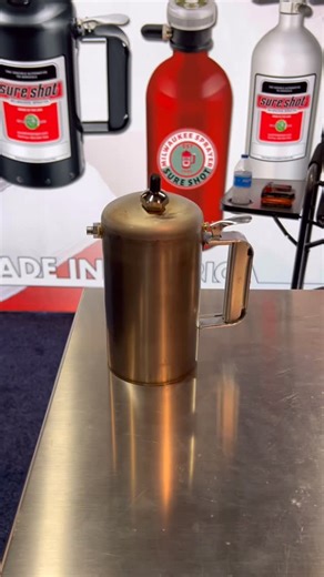 Milwaukee Sprayer Mfg. | Keep an eye out for the 32oz Stainless Steel Sure Shot with full production by the end of 2025. This is a one of a kind sprayer that will... | Instagram