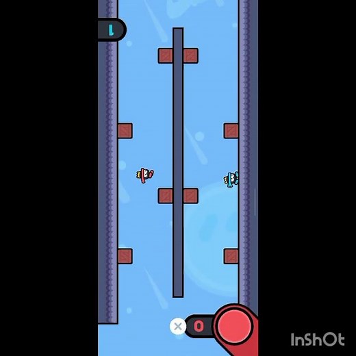 Playing Gravity Run in 1, 2, 3, 4 player games (easy level part 1) (part 1) of playing Gravity Run)