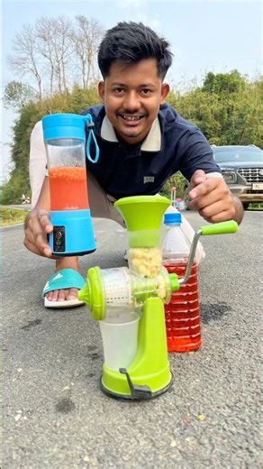 Hand Moving Juicer Machine Vs USB Rechargeable juicer mixer😱