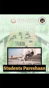 Galgotias University AI Robot Controversy: 30,000 Students at Risk? #shorts