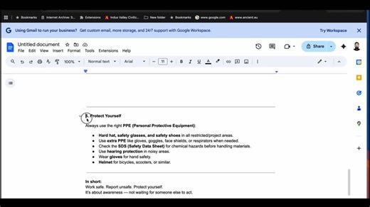 #safetytraining #workplacesafety #basicsafetyrules #constructionsafety #industrialsafety #occupationalsafety #stopunsafework #safetyawareness #ppe #hazardprevention #safetyfirst #safetytips… | Taif Rahman