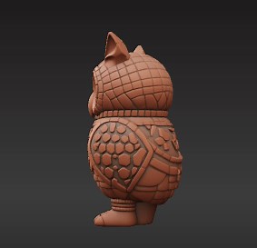 Aztec-Style Screaming Owl Whistle - Functional Death Whistle