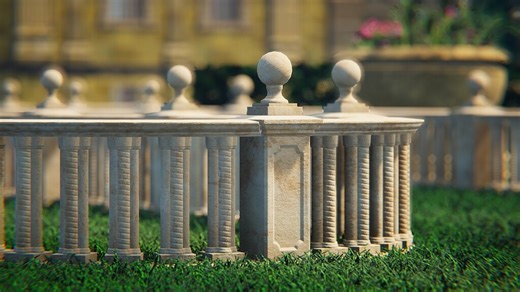 [RELEASED] Balustrade Modular System - Modular Elegance for Your Environments