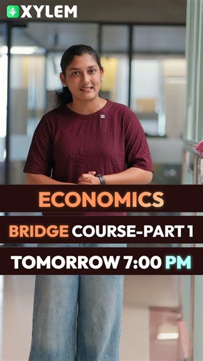 Plus One Commerce - Economics | Bridge Course | Xylem Plus One Commerce