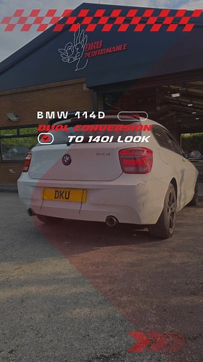 "From 114d to 140i swagger  BMW 114d fully transformed with a 140i-style conversion at DKU Performance. Diesel to dynamic—next-level upgrade!  #BMW114d #140iConversion #DKUPerformance #TransformationComplete #fyp #explore #cars #foru #videoviral | DKU Performance | Facebook