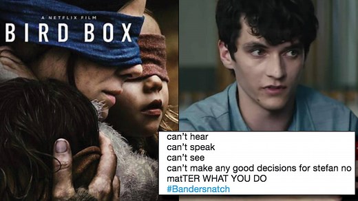 The "can't hear, can't speak, can't see" meme is everywhere and it's all Bird Box's fault