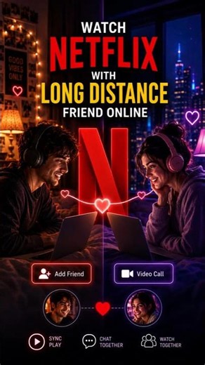 Watch Netflix With Long Distance Friend Online