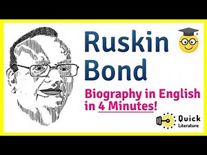 Ruskin Bond Biography in 4 Minutes