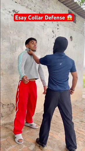 Esay Collar Defense 😱🥋 #selfdefence #judo #martialarts #selfdefense #safety