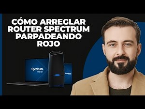 Cómo solucionar el parpadeo rojo en el router spectrum (fácil)