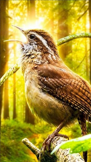 The Morning Energy of the Carolina Wren: Pure Forest Vocals for Focus