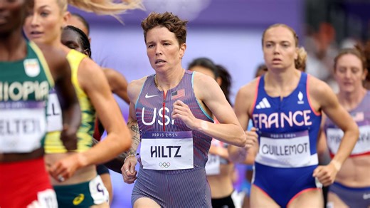 Nikki Hiltz places third, claims spot in women's 1500m final