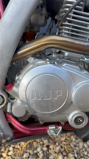 A closer look at the very unique @ajpmotorcycles SPR240. The motor may look familiar but the chassis and configuration are one of a kind. Here’s a closer look at what makes the pride of Portugal tick - note the rear fuel tank, the pump-fed fuel line, the forward airbox and hybrid steel/aluminum frame. 🎥 @kalamity_jean #dirt #dirtbike #magazine #news #offroad #media #print #video #adventure #outdoors #racing #testing #motocross #supercross #motorcycle #projectbike | Dirt Bike Magazine