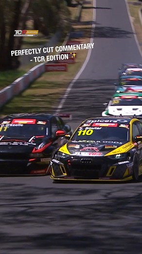 Perfectly cut commentary, from Matt Naulty and Greg Rust 😂 #TCRAustralia | TCR Australia