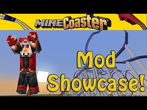 Loop de loops in Minecraft?!?! ► MineCoaster! ► [Mod Showcase]
