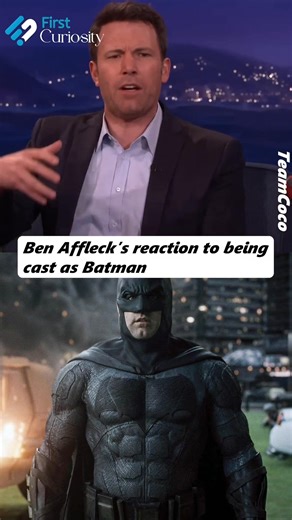570K views · 17K reactions | Ben Affleck reflects on the moment he was cast as Batman. #batman #benaffleck | FC Comic World | Facebook