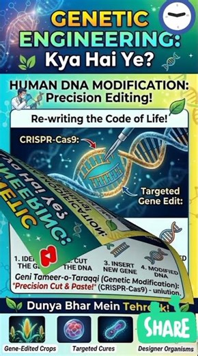 What is Genetic Engineering? CRISPR-Cas9 – The Precision Cut & Paste Tool for DNA