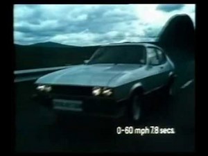 1981 Ford Capri 2.8i Injection television advert