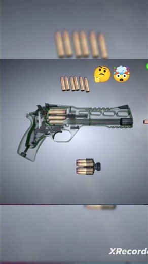 How a Gun Works (Inside View) 🤯 #shorts #science #mechanism