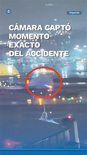 Así fue la colisión entre un avión de Air Canada y un camión de bomberos en NY #shorts