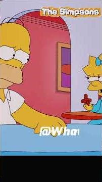 Homer’s toughest moment… 💔Sometimes even the strongest dads break 😢 #Shorts