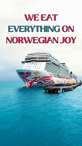 We eat everything on Norwegian Joy! What are your favorite NCL restaurants? #cruise #cruisenorwegian #norwegianjoy #cruiseship | Eat Sleep Cruise