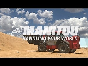 Manitou MLT-X 960 demonstration at grain handling facility