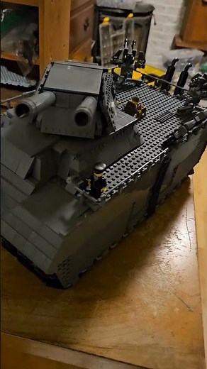 Lego P1000 Tank Moc #lego #legotank #legomoc