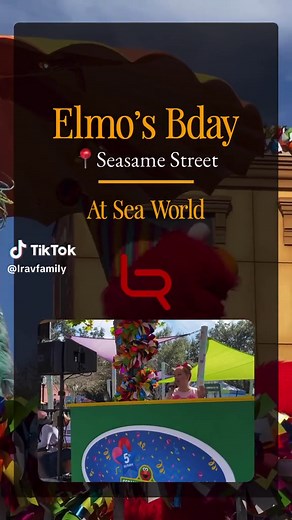 Celebrate Elmo’s Bday at @SeaWorld Orlando Join the fun this week!