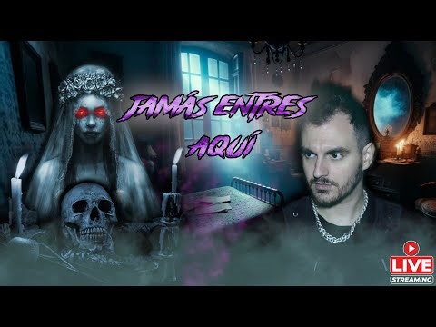 🕯️Me adentro en la MANSIÓN con más ACTIVIDAD PARANORMAL | En VIVO 🔴