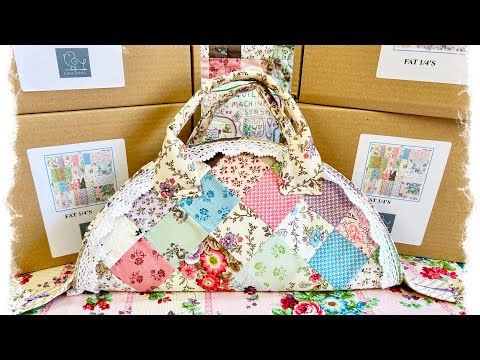 Demo for making the circle satchel filmed at the sewing retreat- sound not brilliant!