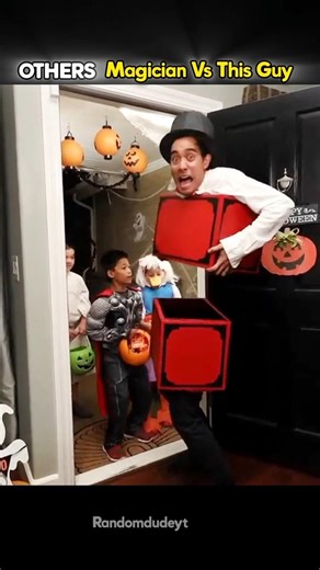 Magician Vs This Guy 😂 | Real Magic Box Prank on Kids Gone Wrong! #magic #shorts #fyp #bome