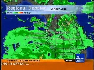 IntelliStar Local Forecast - June 5, 2013 - Tropical Storm Andrea