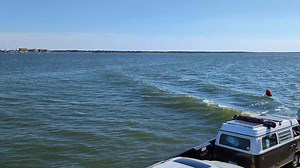It's a beautiful afternoon to travel by North Carolina Ferry System from Hatteras to Ocracoke. 🌊 | The Coastland Times
