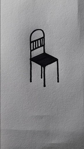 How to Draw a Chair | Easy Chair Drawing with Pencil | ABC Drawing