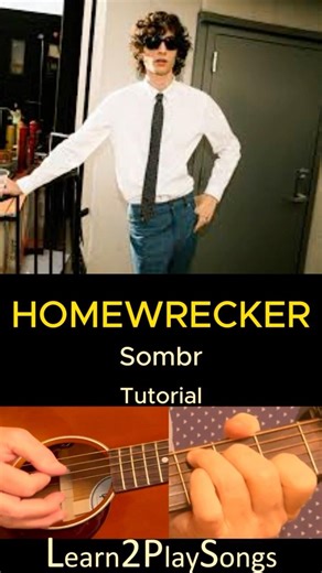 Homewrecker - Sombr #guitar