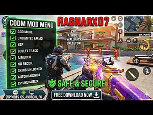 FREE CODM MOD MENU APK COD MOBILE WALLHACK AIMBOT ESP DOWNLOAD CHEATS NO RECOIL CODM APP IOS ANDROID