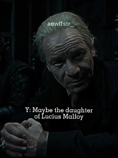 Tragic Story of Lucius and Narcissa Malfoy's Daughter Revealed