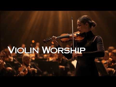 Spotlit Violin Worship | Orchestral Christian Music