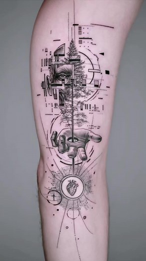 Creative Tattoo Ideas for Men's Full Hand Designs