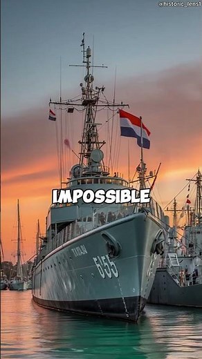 The Ship That Became an Island and Fooled the Entire Japanese Navy | #shorts