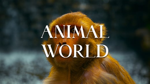 邪魔されない動物の世界を4K超高画質で体感