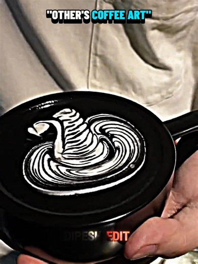 OTHER'S COFFEE ART🥶#trading #trollface #trollfaceedit