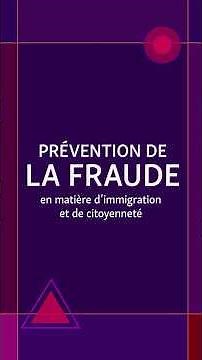 Agir contre la fraude en matière d’immigration